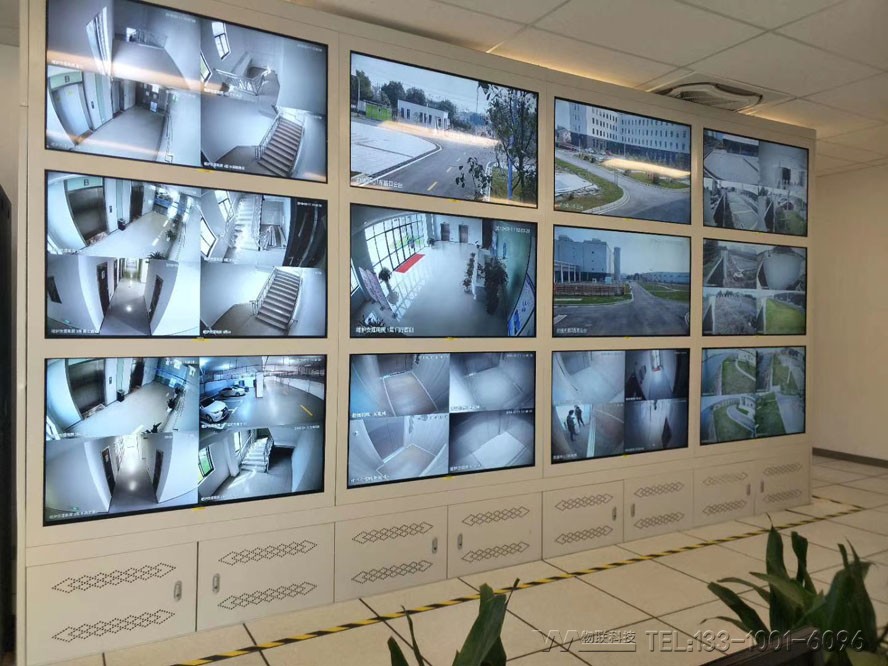 灵川县高清视频监控拼接屏安装
